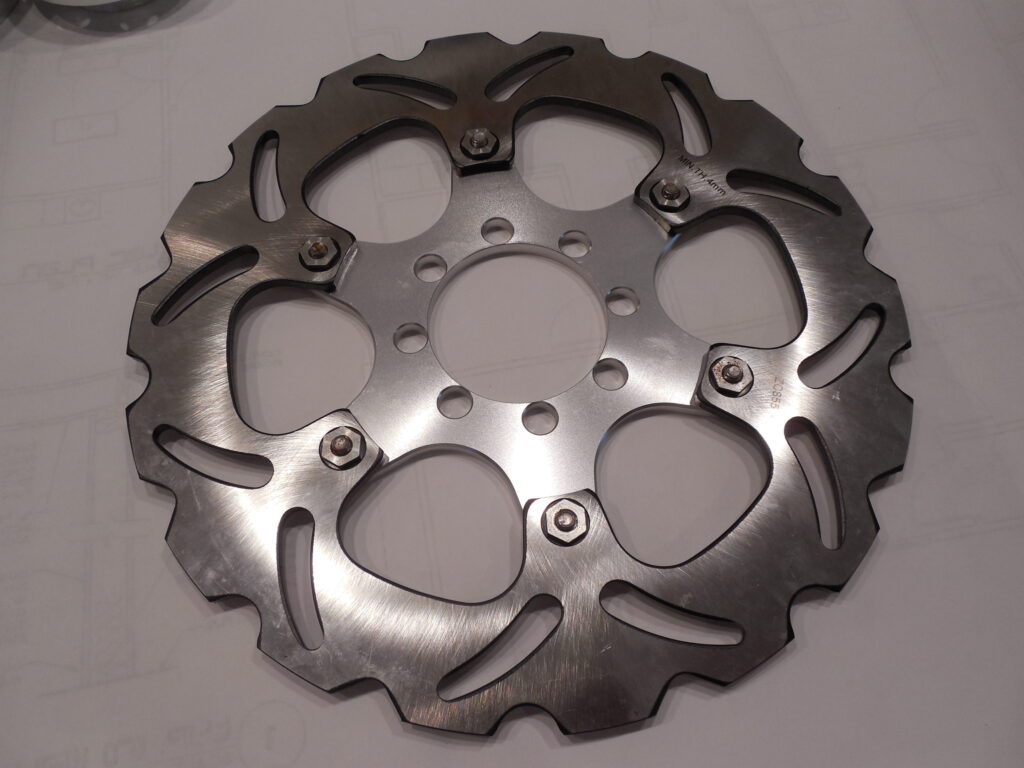 Barnes / Kosman style 10.5″ disc, complete