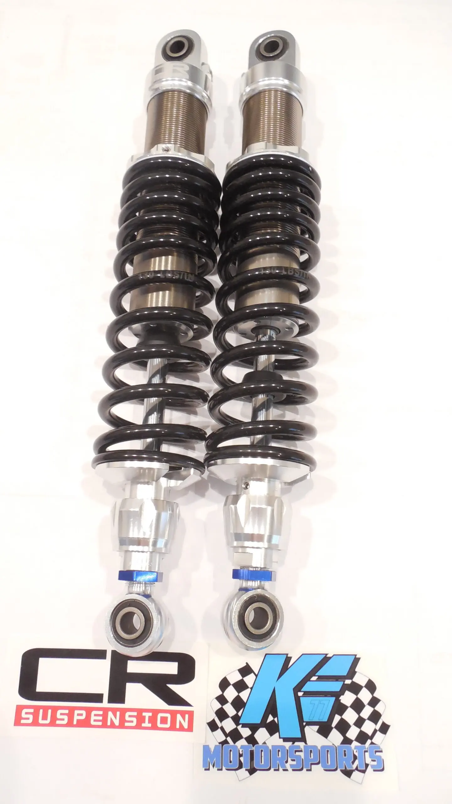 CR Suspension GS03 rear shocks, 340–350 mm
