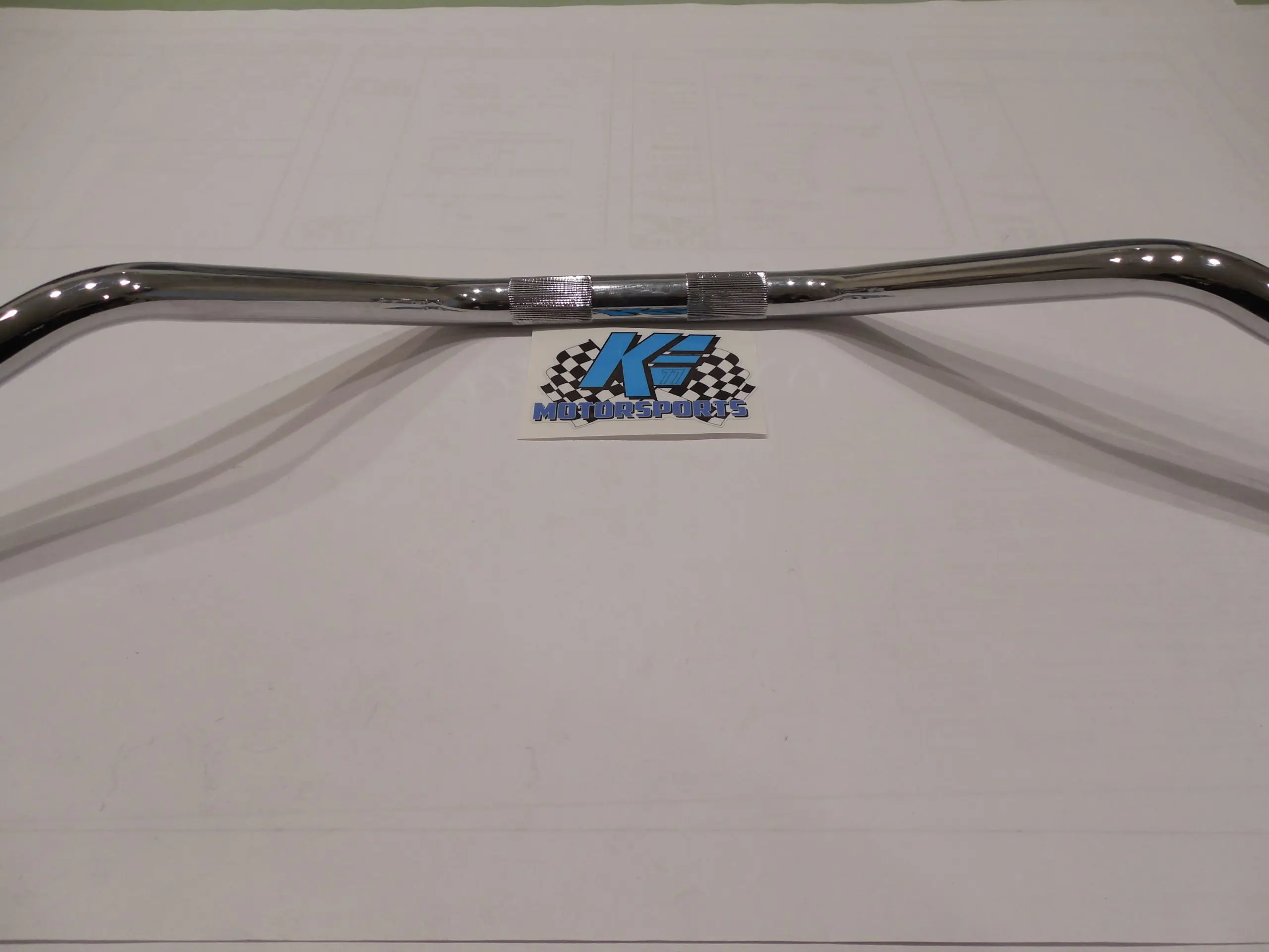 Flanders 650-01211 dirt track bar, chrome, 7/8″, photo 3
