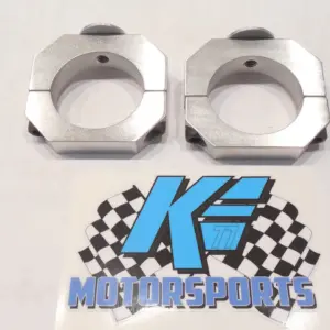 Number plate mounts for 43 mm forks