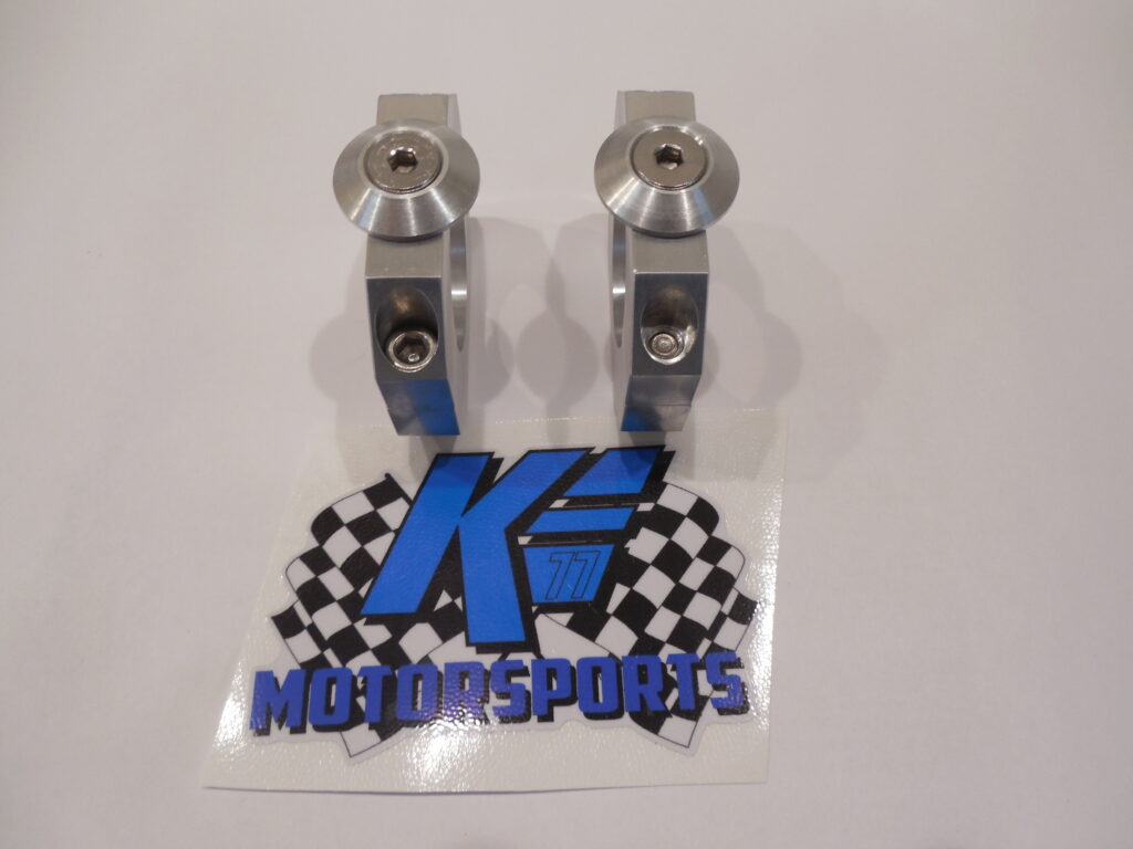 Number plate mounts for 35 mm forks (pair)