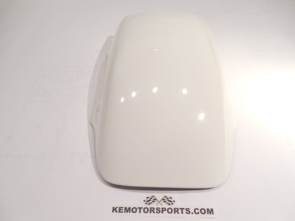 Fiberglass rear fender for framers